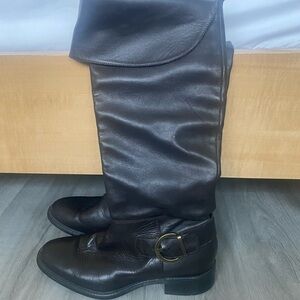 BARNEYS, Womens Brown Leather Boots, Size 39